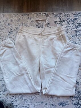 Rails Cream Drawstring Sweatpants for Women